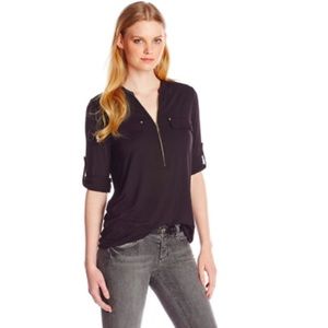 Calvin Klein Blouse in purple XL